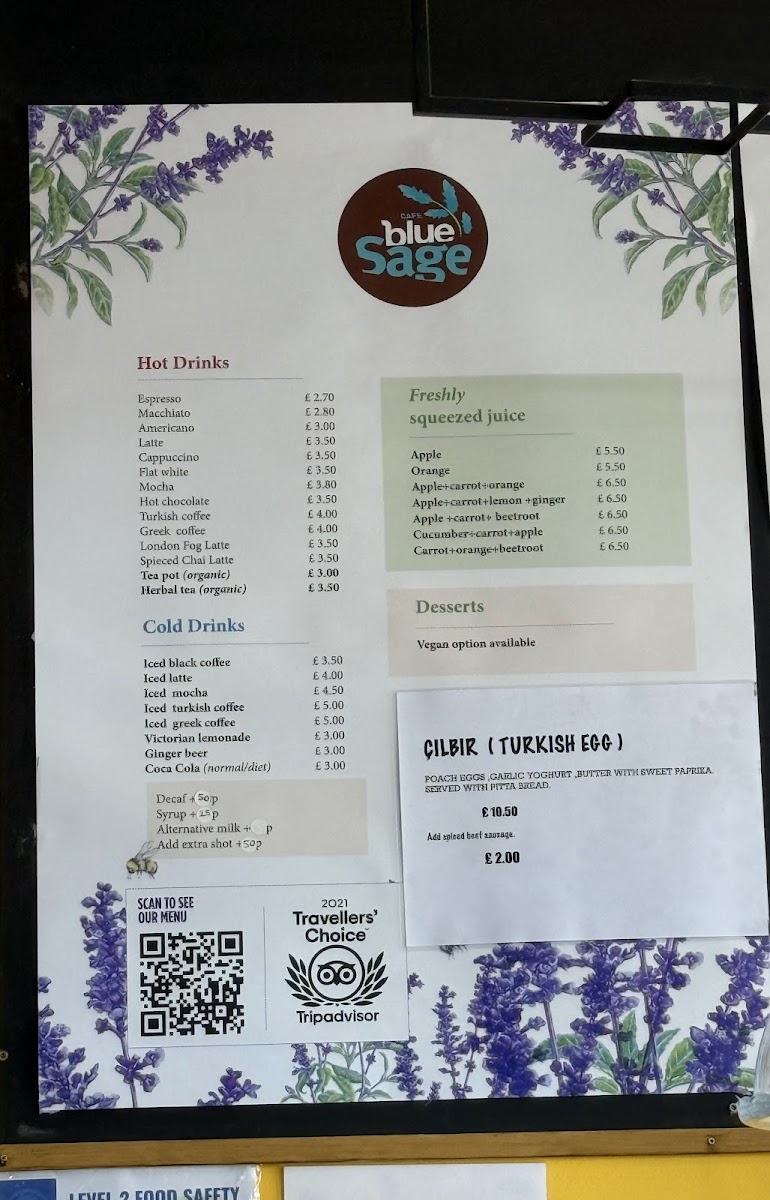 Menu Cafe Blue Sage-1